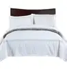 3pc duvet cover set embroidered hotel quilt cover