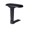 Elaborate hot sell office mesh chair components armrest with rotatable pu pad 4D ajustable chair amrest