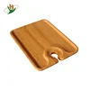 Convenient small bamboo serving tray for restaurant hotel bar