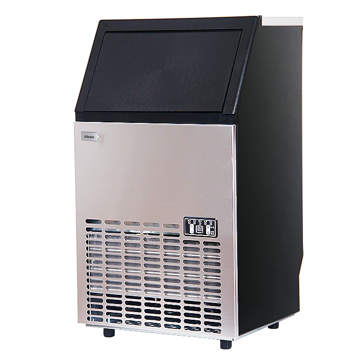 Wellcome commercial ice machine ice machine 55KG tea shop ice machine filters party sent ice machines