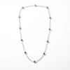 high quality indian long shell pearl bead necklace designs