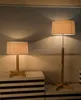 Wooden lamp base table lamp mosaic style light for wholesale