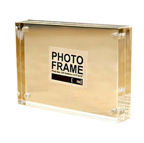 Customize acrylic block frame