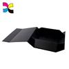 Custom Design Paperboard Embossing Durable Collapsible Rigid Paper Box