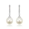 92028 Xuping freshwater pearl earrings,hanging pearl earrings,accessories for women jewelry