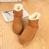 In the winter sheep fur one snow boots tube leather surface joker more female boots short tube cotton shoes short boots
