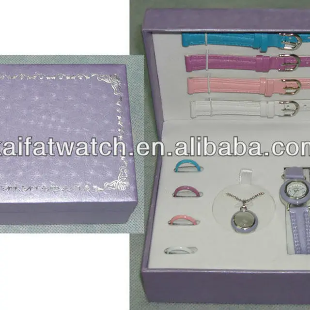ensemble gift set interchangeable bezels watches ladies