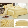 luxury chinese pure 100% mulberry silk bedding set / silk bed sheet