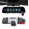 Phisung E08 10"IPS Touch Screen video recorder Android GPS car camera with 4g WIFI FM video registrator car dvr dash camera car