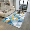 Modern machine washable living room carpets and rugs