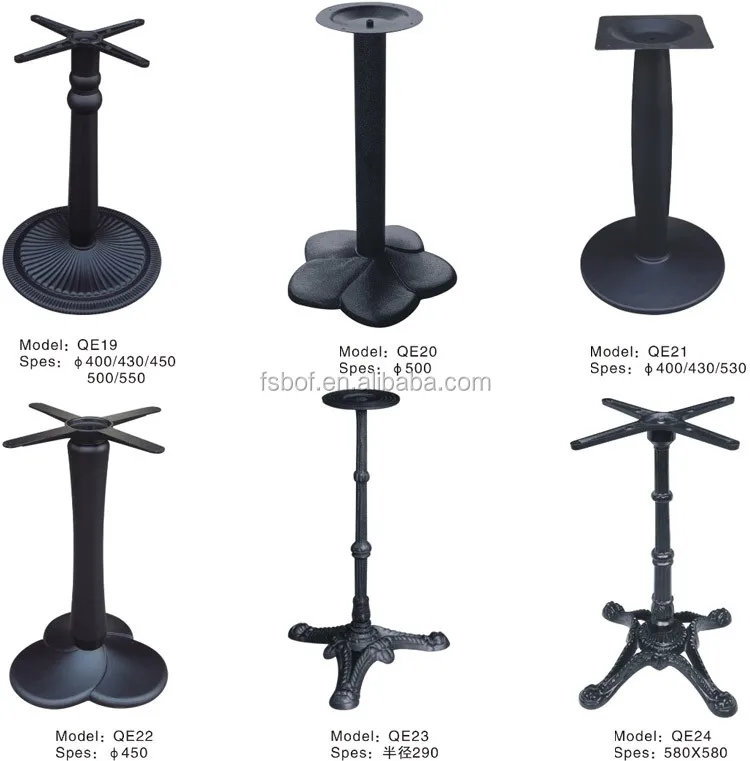 Furniture Accessories Antique Bronze Table Legs Stainless Steel Dining