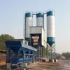Ready-mixed stabilized soil mobile universal hzs35 commercial concrete mixing/batching plant India for concrete on sale
