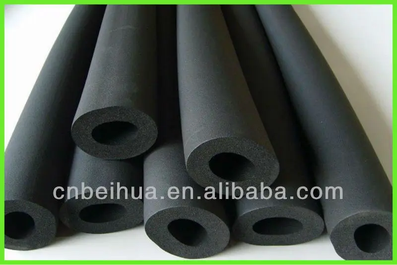 foam cell,foamroller black closed cell foam epdm rubberpipe thermal insulation nbr
