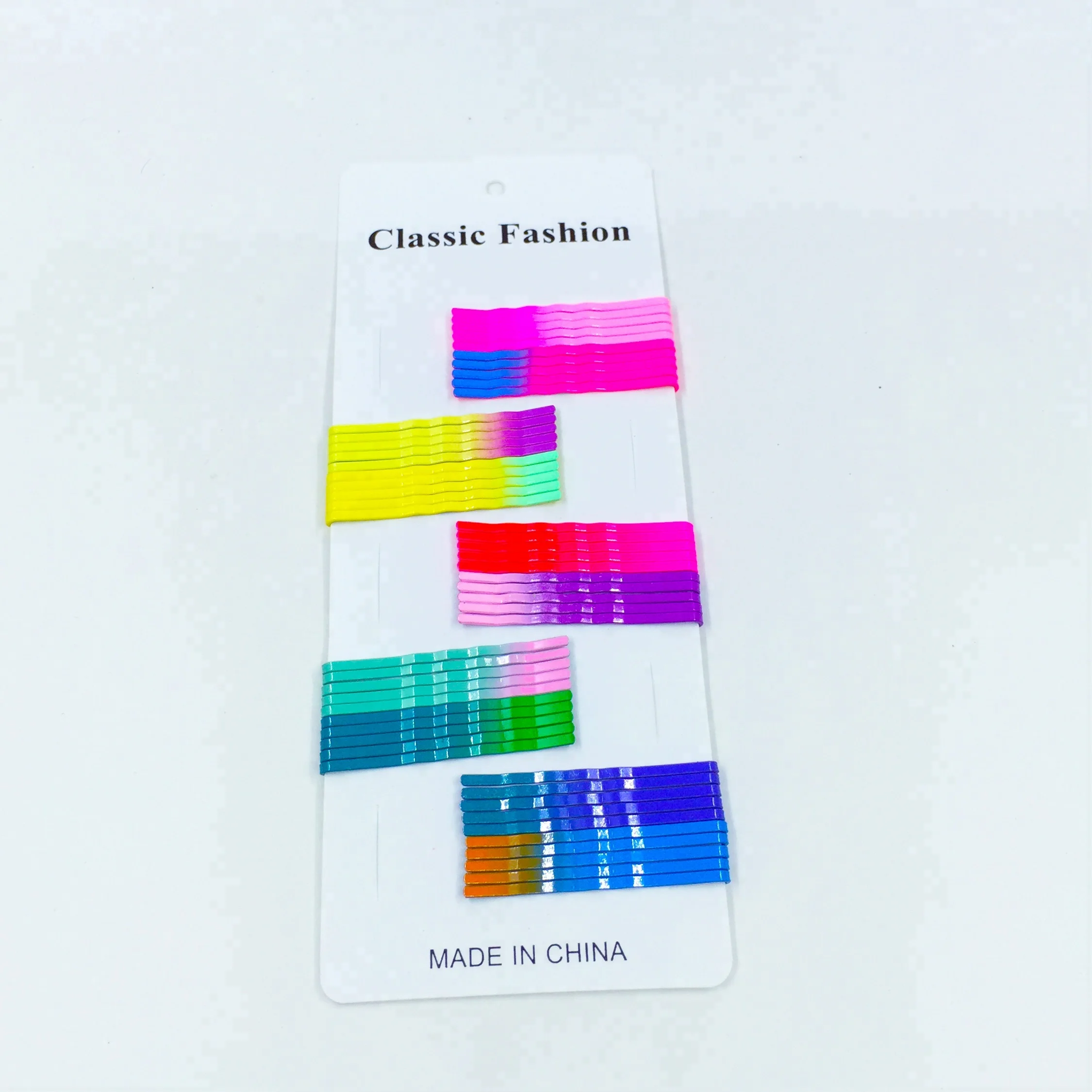 Hair Accessories Factory Wholesale Colorful Nickel Free Bobby Pin