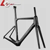 2018 New Aero & Strong aero road bike frame LCR006 carbon frame road bicycle with Di2 battery hidden design