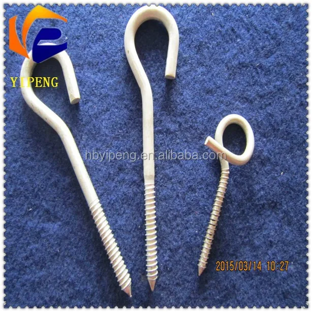 pigtail hook/pigtail bolt/hot-dip galvanized pigtail hook bolt