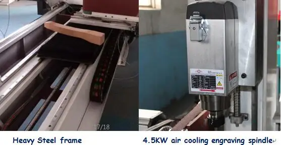 Tianjiao Brand TJ-1220 Auto Feeding CNC Wood Lathe Center