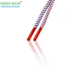 Special silicone tip design custom shoe laces for garment