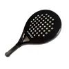 good supplier soft eva foam core black carbon paddle beach tennis racket