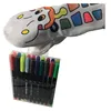 Permanent Fabric Marker Pen Set, Textile Permanent Marker Pen For Kids DIY on T-shirt,Bags,Shoes,Etc