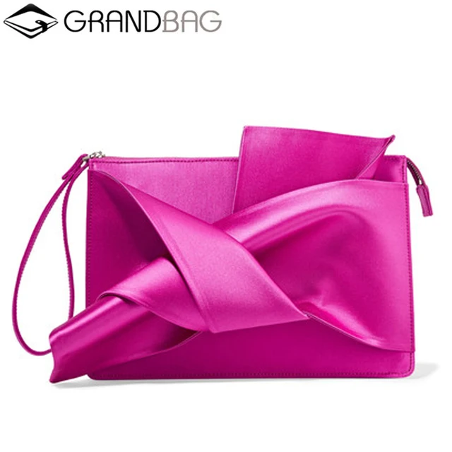 satin clutch bags