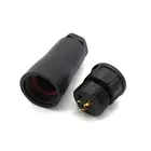 Wire Plug M12 5Pin Male Panel Mount Waterproof Connector For Automotive Industry