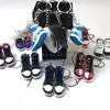 Best quality mini pvc 3d sneaker keychain as promotion gift for nike/yeezy/air jordan
