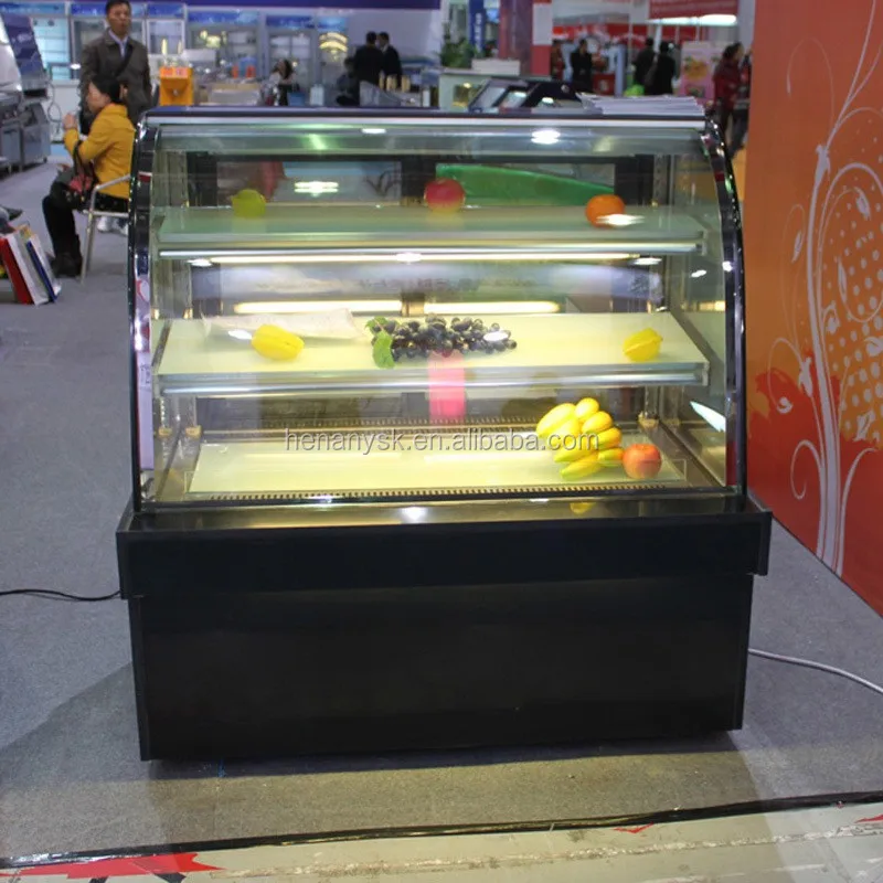 380L Electric Cake Display Refrigerator Cake Showcase Chiller Philippines Price Cake Showcase For Sale