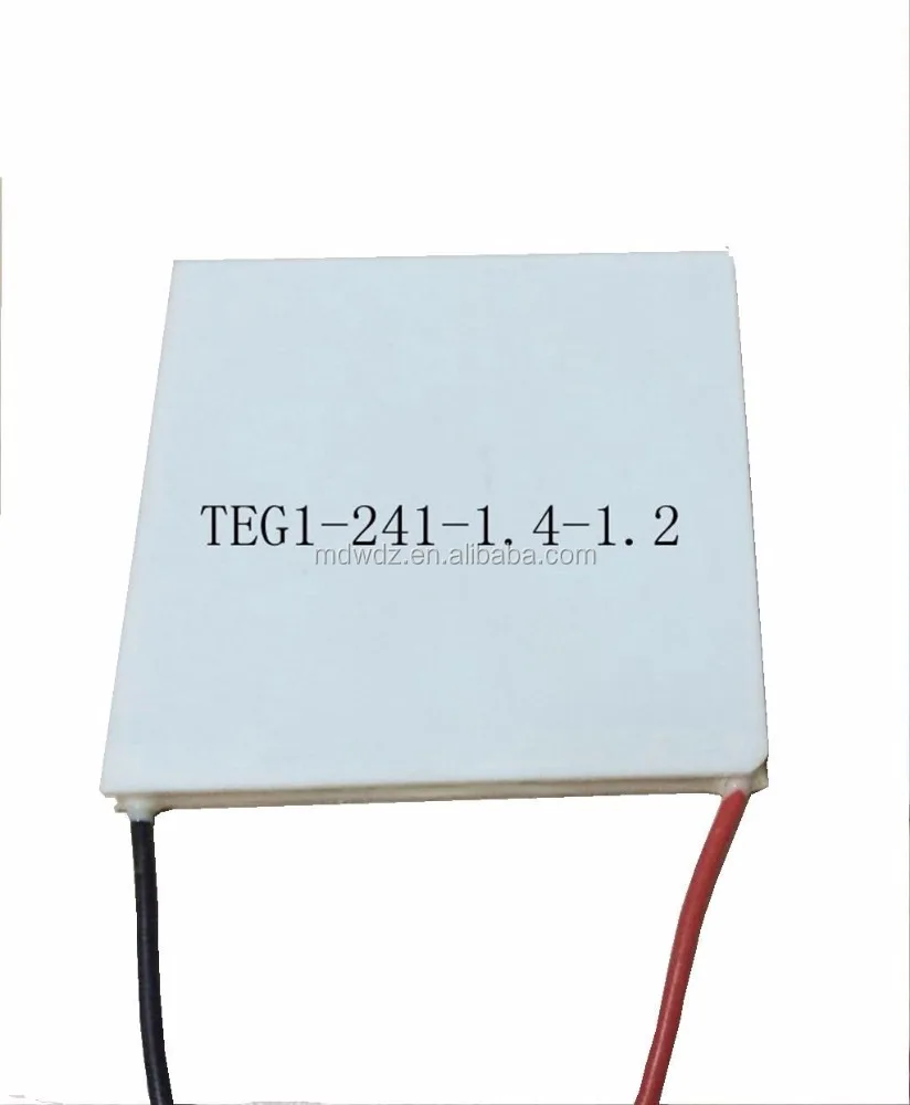 55x55MM 7V 1.25A TEG1-241-1.4-1.2 Thermoelectric Power Generation Peltier Module
