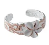 Customized Rose gold flower hawaii scroll toe ring , OEM welcome