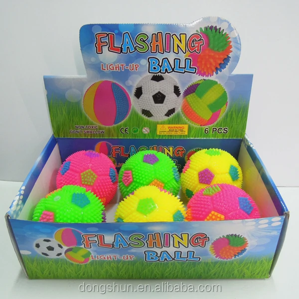 TPR flashing football bouncing ball toys for Children, Assorted as picture
TPR flashing football bouncing ball toys for Children, Assorted as picture