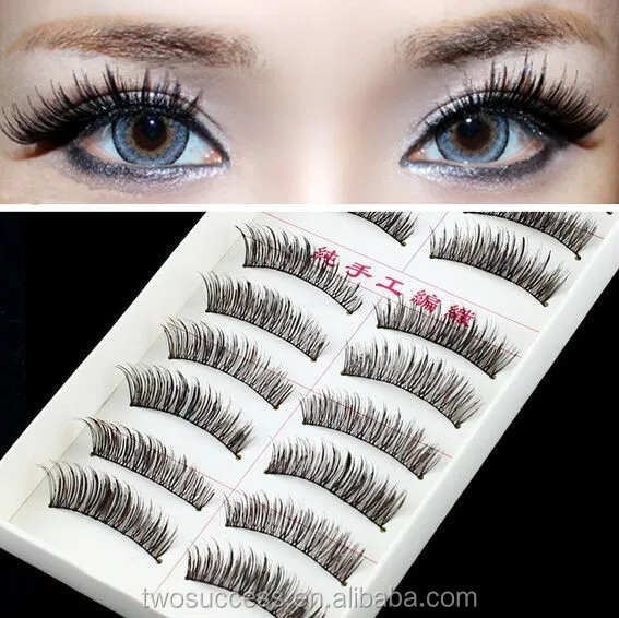 factory supply 10 Pairs Reusable magic Eye lash Long False Eyelashes custom package box lashes