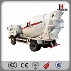 4m3 5m3 6m3 mobile small mini concrete mixer truck cement truck mixer for sale