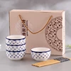 4.5'' Ceramic Dessert Bowls,Porcelain,Rice Bowl Set microwave safe glass bowl