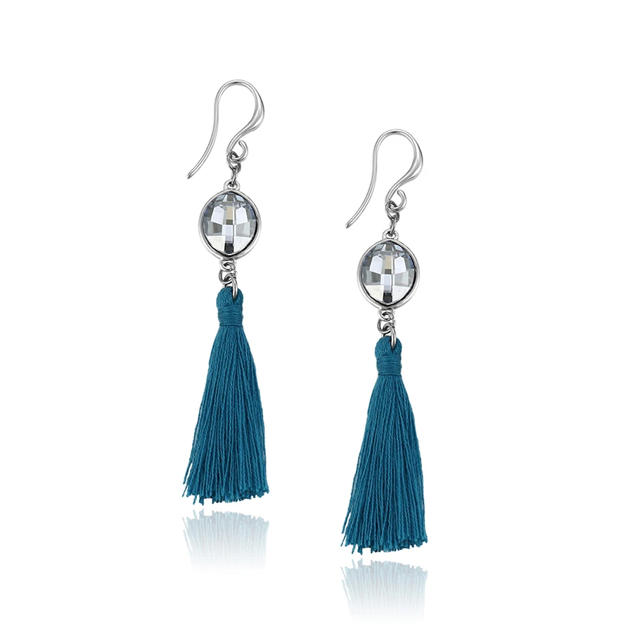 2018 Fashion Tassel Earrings Crystals Carolina Bucci for Summer holiday Earrings, Red dark blue crystal white patina
2018 Fashion Tassel Earrings Crystals Carolina Bucci for Summer holiday Earrings, Red dark blue crystal white patina