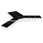 Aluminum Durable Assemble Portable Mobile Events Stage Platform Cheap Price Folding Stage for Wedding Decoration