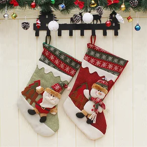 children gifts home christmas atmosphere decorations socks