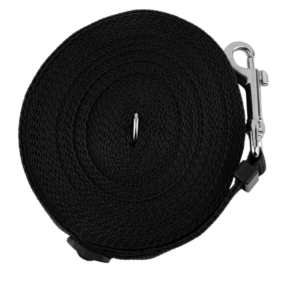 Long 10m Dog Pet Puppy Traction Rope Training Neck Strap Nylon Lead Leash Walk Hiking Training Safe Pet neck strap dog leashes