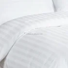 100% cotton white cheap hotel bedding fabric