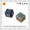 New style design high quality metal plastic stainless steel dice