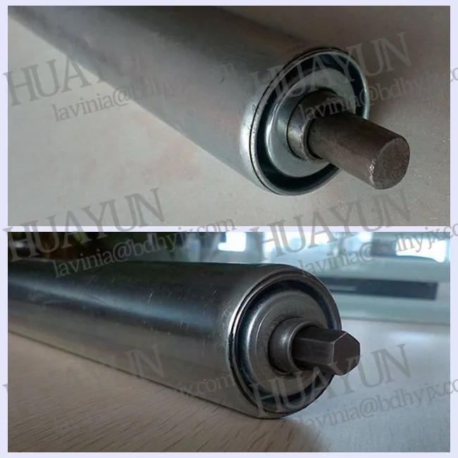 N- spring loaded galvanized steel light conveyor roller for gravity roller conveyor.jpg