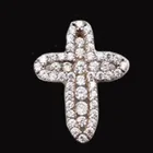 Wholesale Custom Brooches Collar Pins Cross Brooch Wedding Men