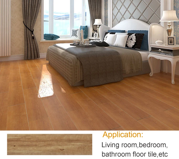 Guangdong 600 X 150 New Design Comfort Room Floor Tiles Wood Look