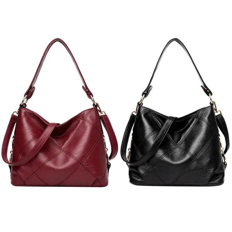 PU Leather Fashion Messenger Female Large Capacity Handbag Totes for Women Shoulder Bags
PU Leather Fashion Messenger Female Large Capacity Handbag Totes for Women Shoulder Bags