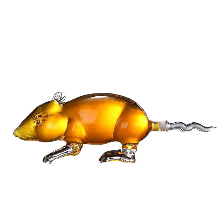 12 Zodiac Bottle hollow mouse-shaped glass bottle Transparent hand-made empty bottle Mouse-shaped wine bubble
12 Zodiac Bottle hollow mouse-shaped glass bottle Transparent hand-made empty bottle Mouse-shaped wine bubble