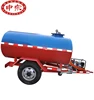 2500litres tractor tow farm use single axle water tank truck trailer