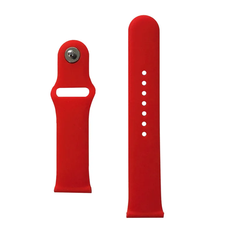 Factory Single Color Original Rubber Sport Smart Silicone bracelet for Apple Watch Series 4 3 2 1, Black;white;red;green;rose;etc
Factory Single Color Original Rubber Sport Smart Silicone bracelet for Apple Watch Series 4 3 2 1, Black;white;red;green;rose;etc