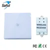Saful 100V-240VAC RF 433MHZ led touch wireless wall light switch
