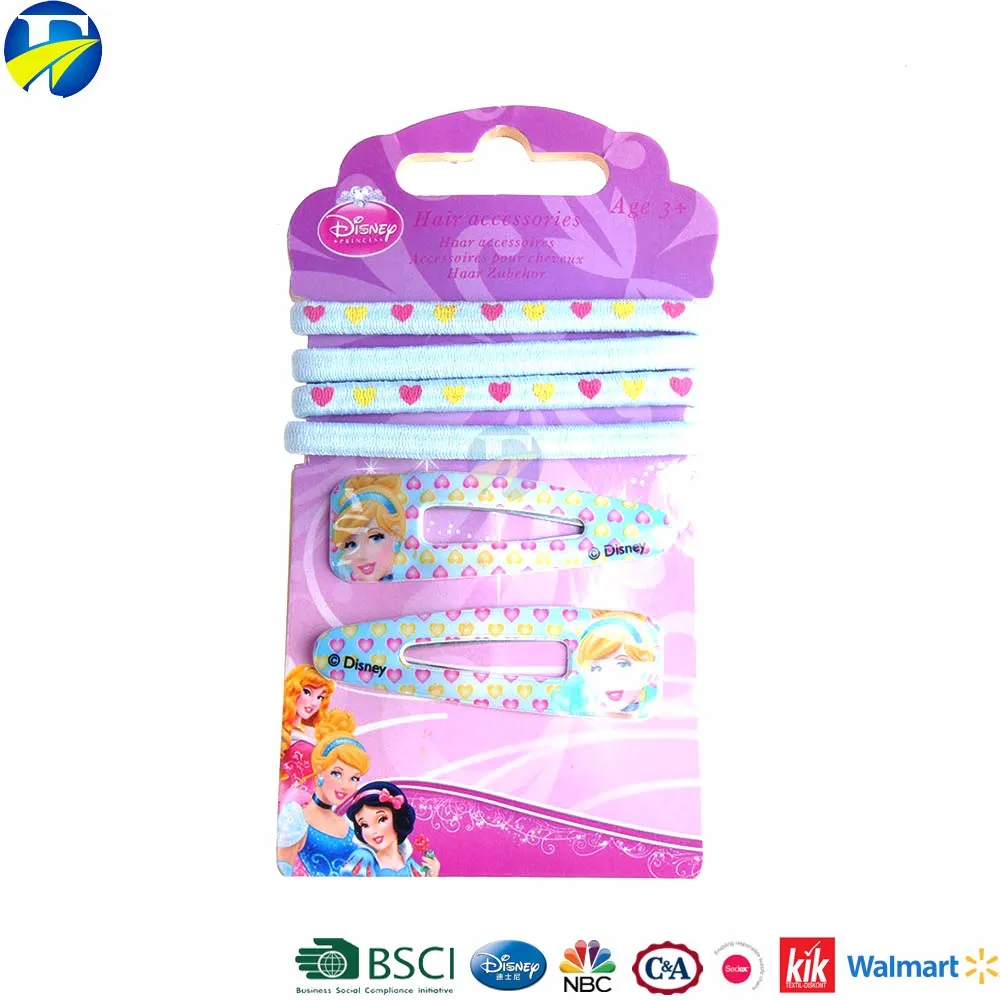 F J Brand Wholesale Cheap Snap Hair Clip Kids Baby Hair Bands
