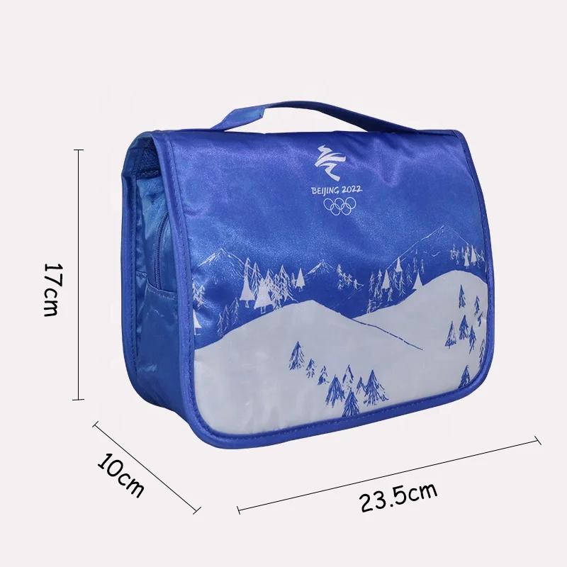 Polyester Portable Folding Makeup Water-resistant Travel Hanging Toiletries Makeup Bag for Unisex, Blue, customized colors are available
Polyester Portable Folding Makeup Water-resistant Travel Hanging Toiletries Makeup Bag for Unisex, Blue, customized colors are available